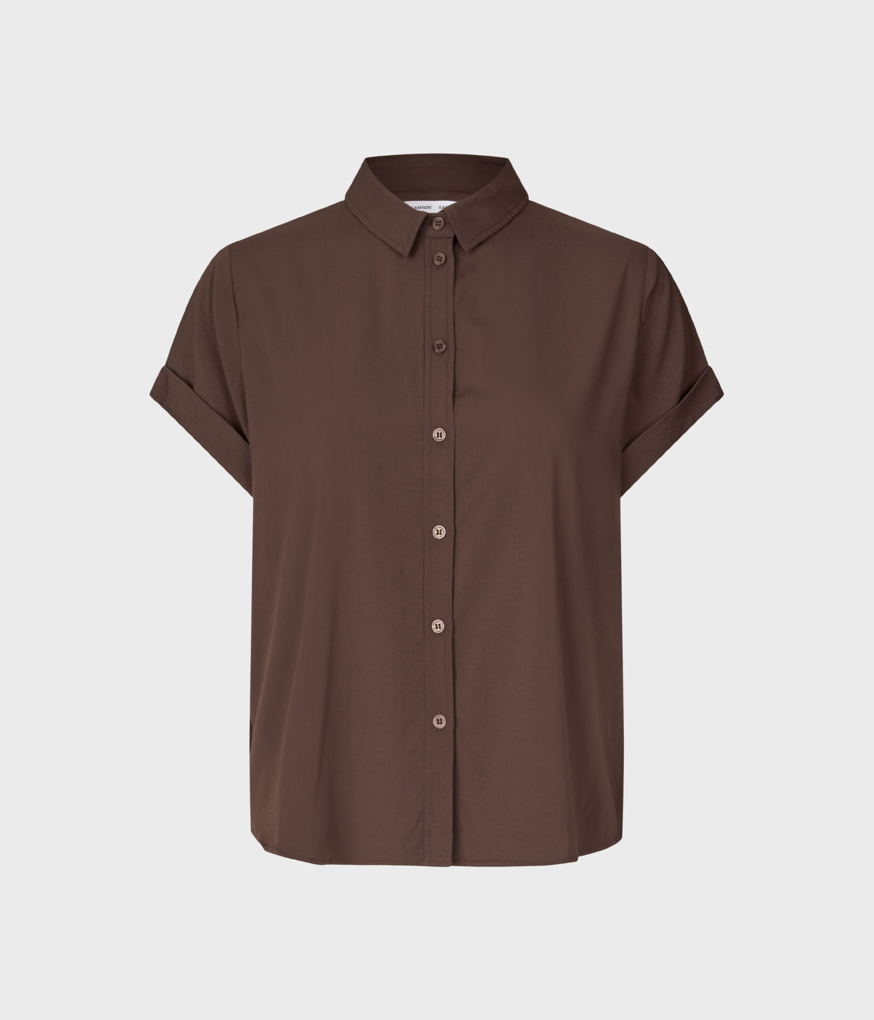 Majan Ss Shirt 9942. (191111TCX Black Coffee)
