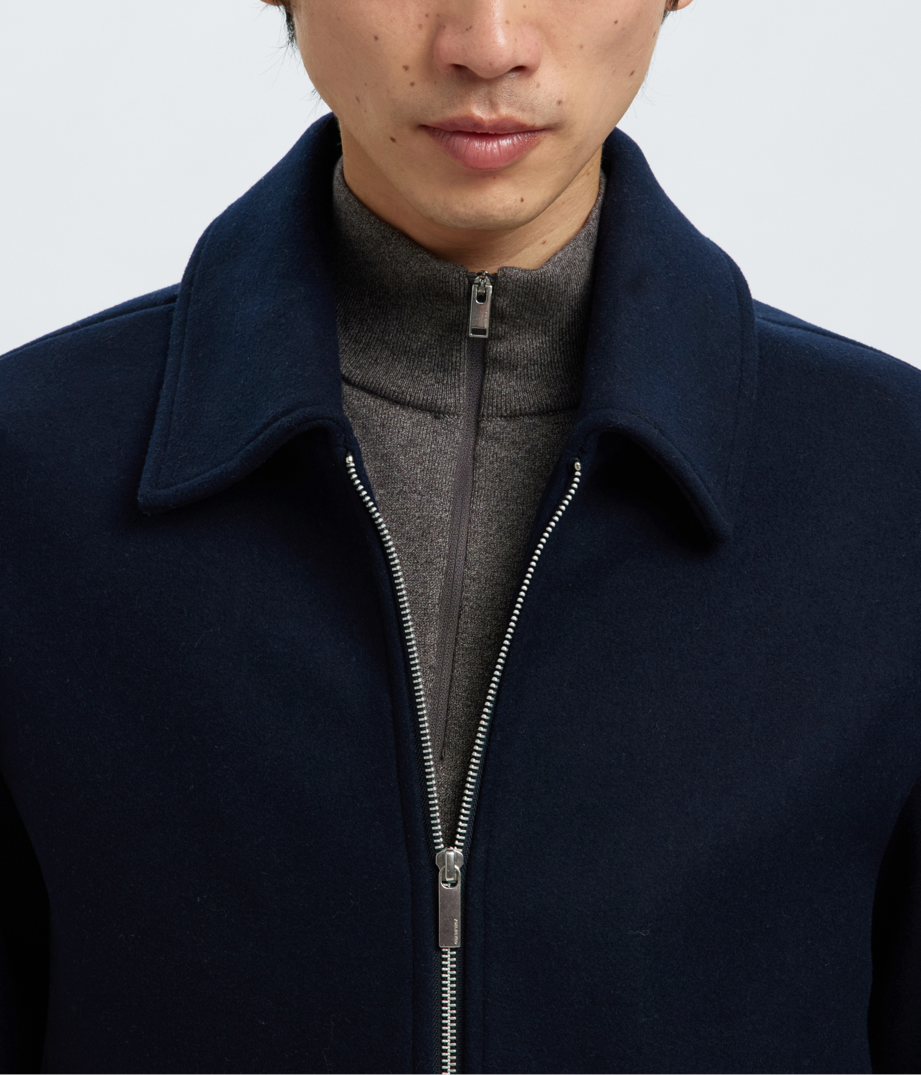 Slmphilip Wool Blend Jkt Noos (Sky Captain)