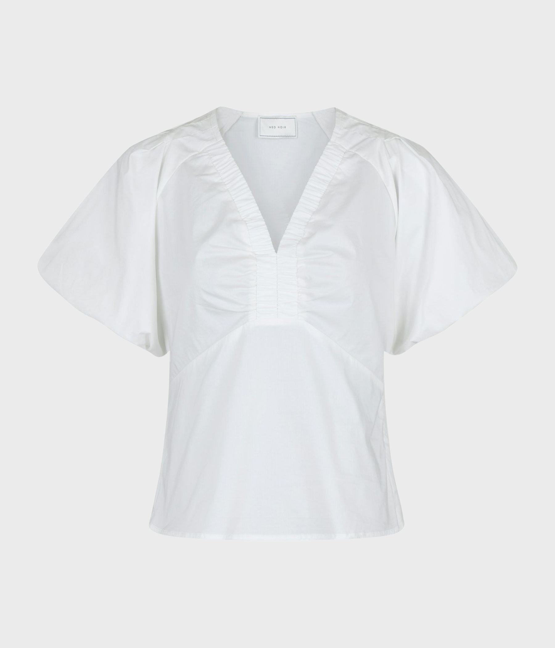 Irina Poplin Blouse (120 White)