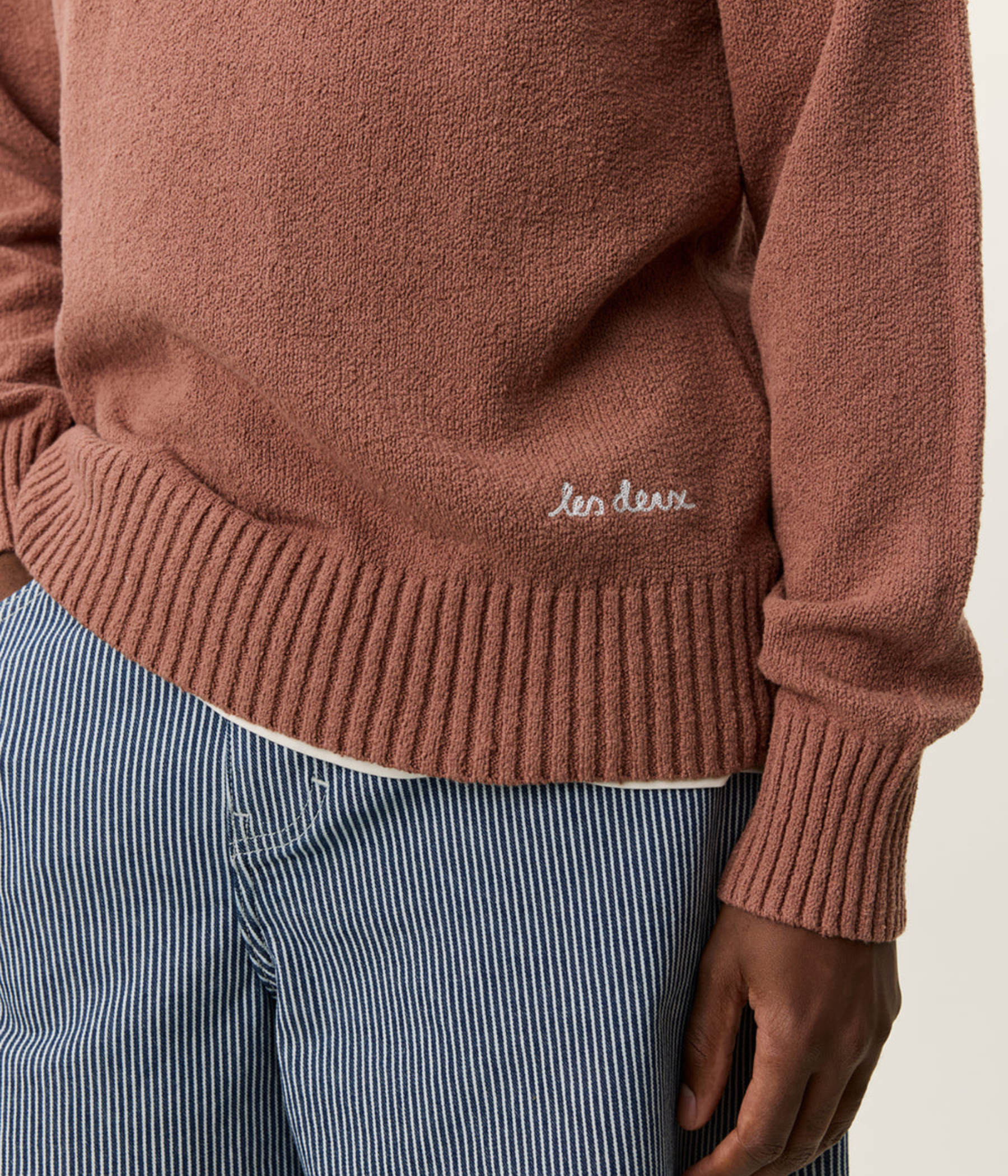 Brad Roundneck Knit (Cognac Red) - D.O. Design Only