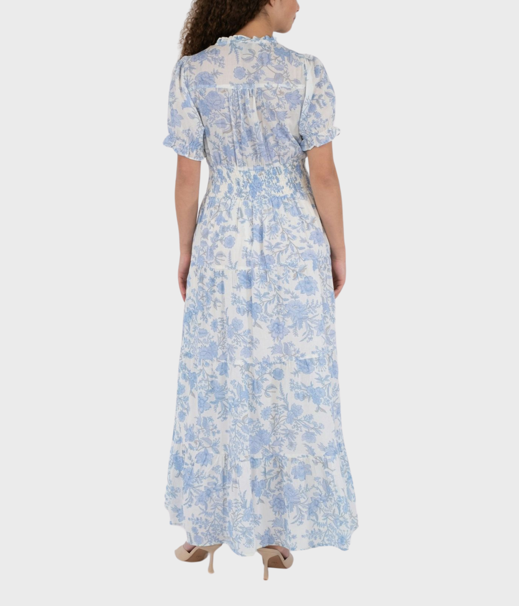 Kanza Rose Field Dress (145 Light Blue)