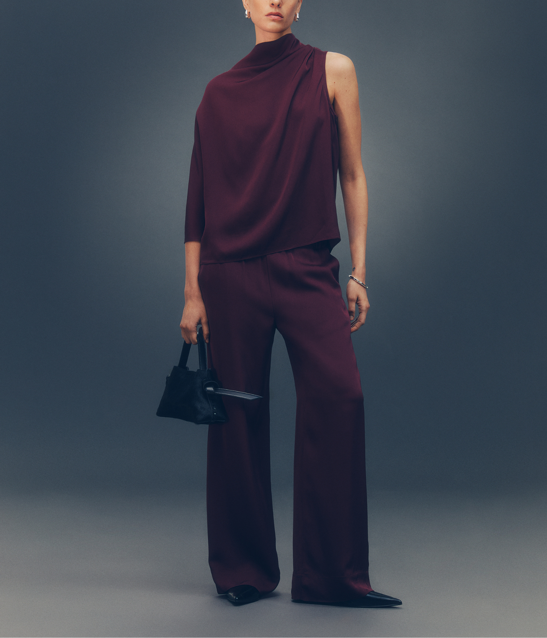 SLFLAURINA MW WIDE PANT B. (Fig)