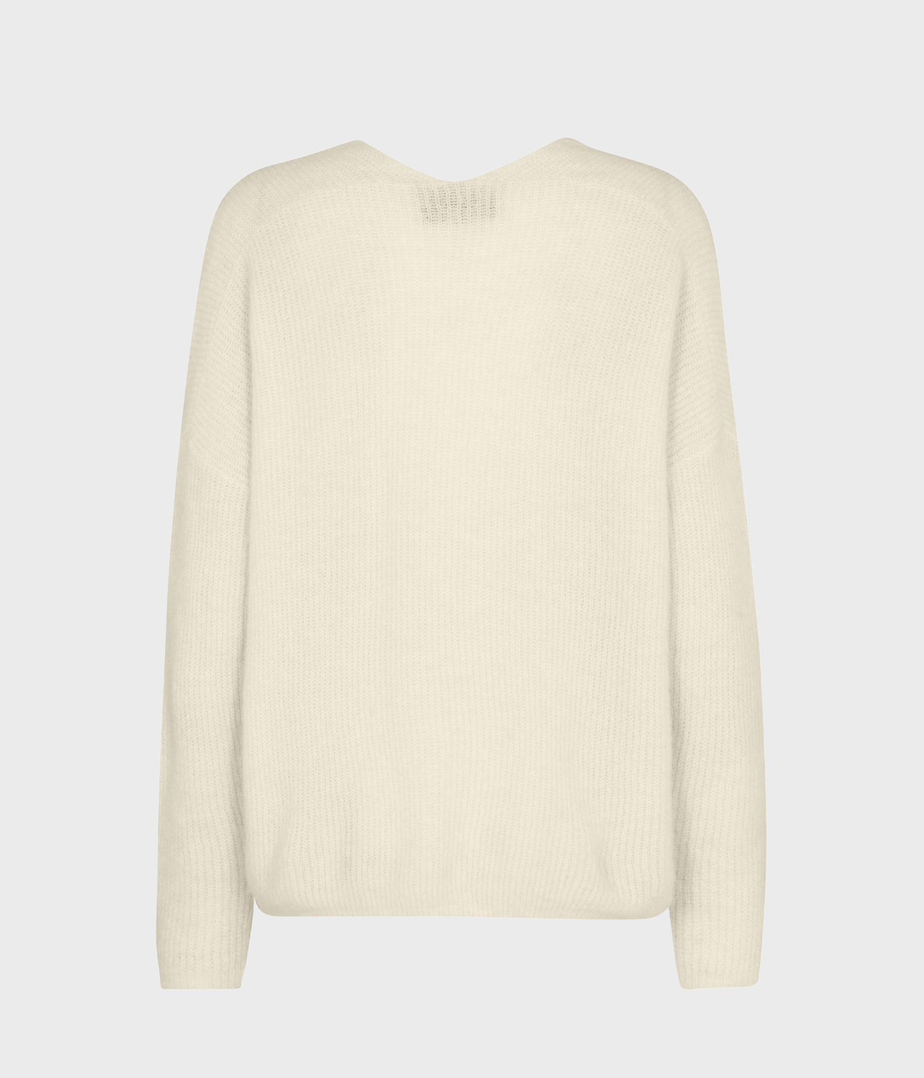 Mmthora V-Neck Knit (180 Ecru)