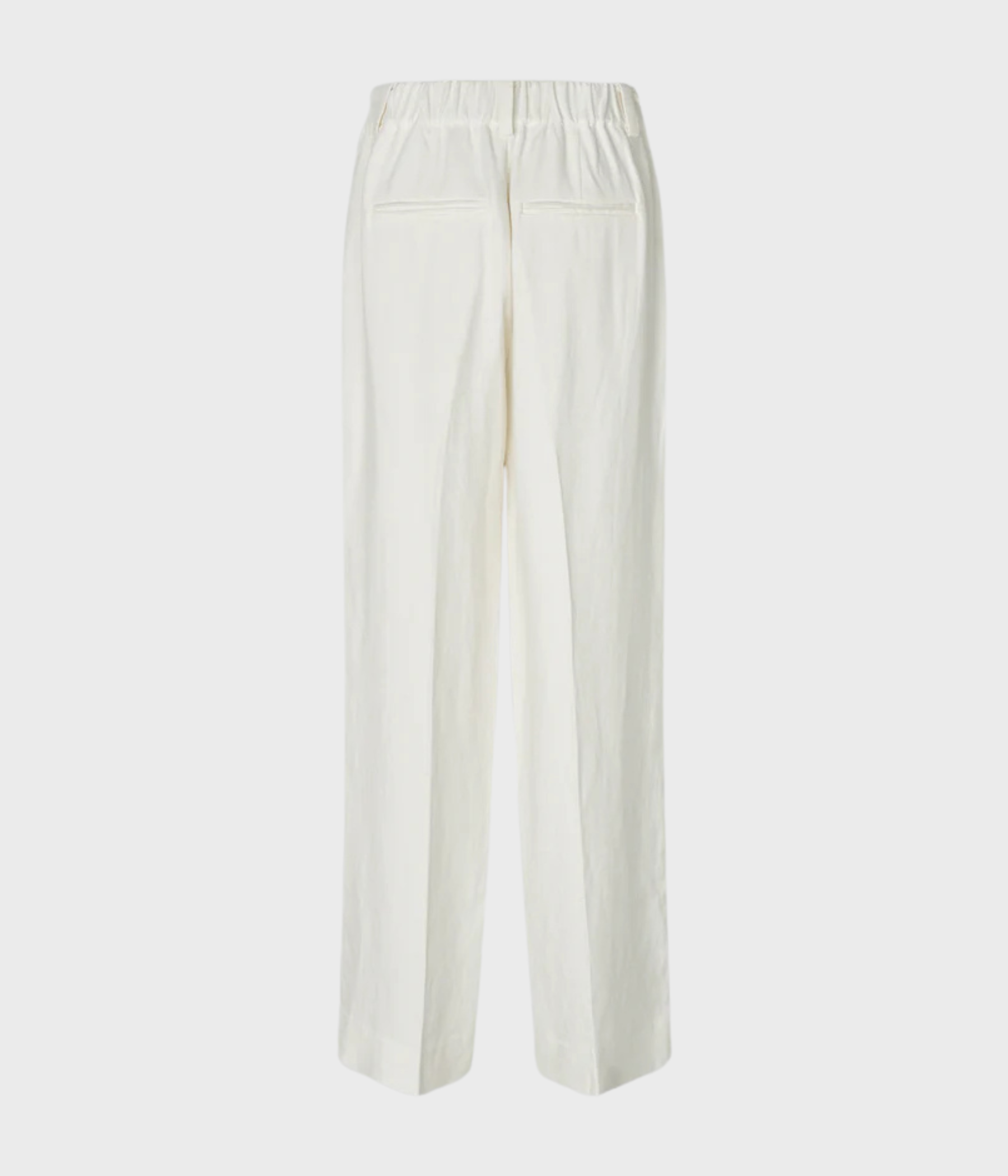 Lino Trousers (1016 White Alyssum)