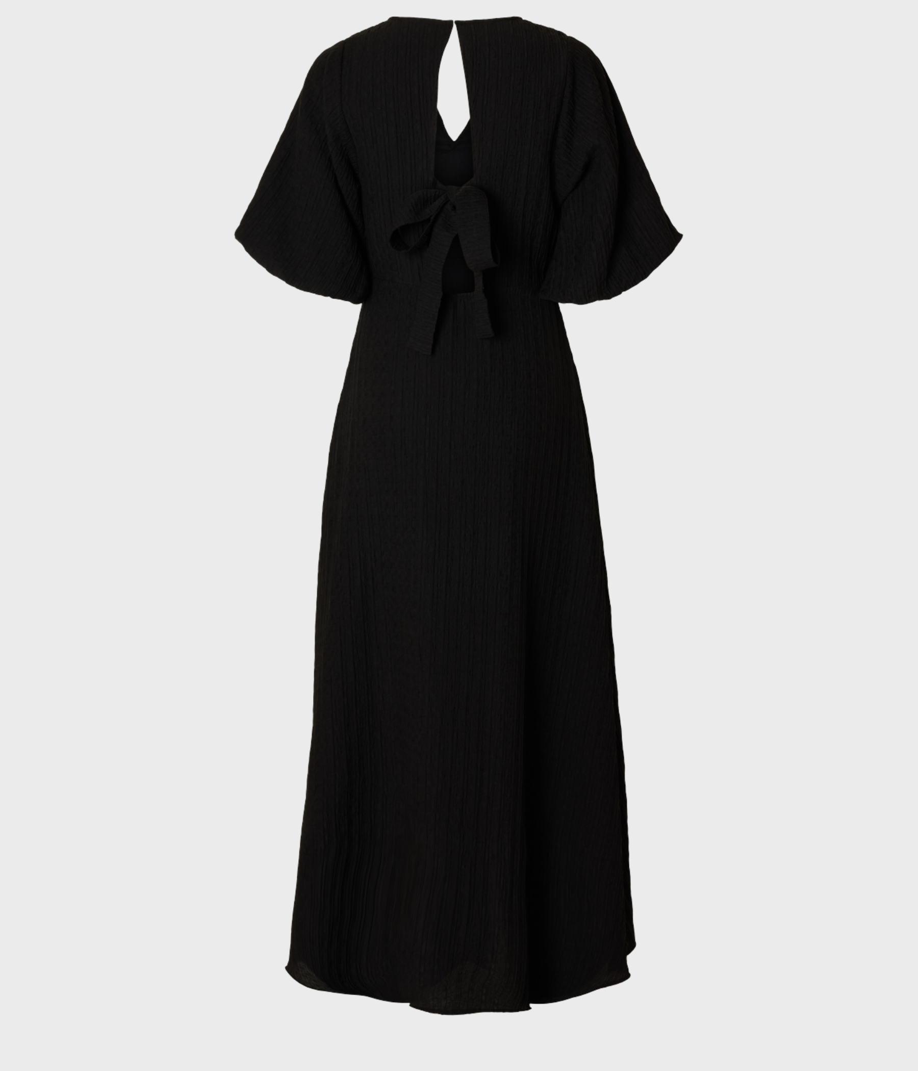 SLFMADDIE SS MIDI DRESS B (Black)