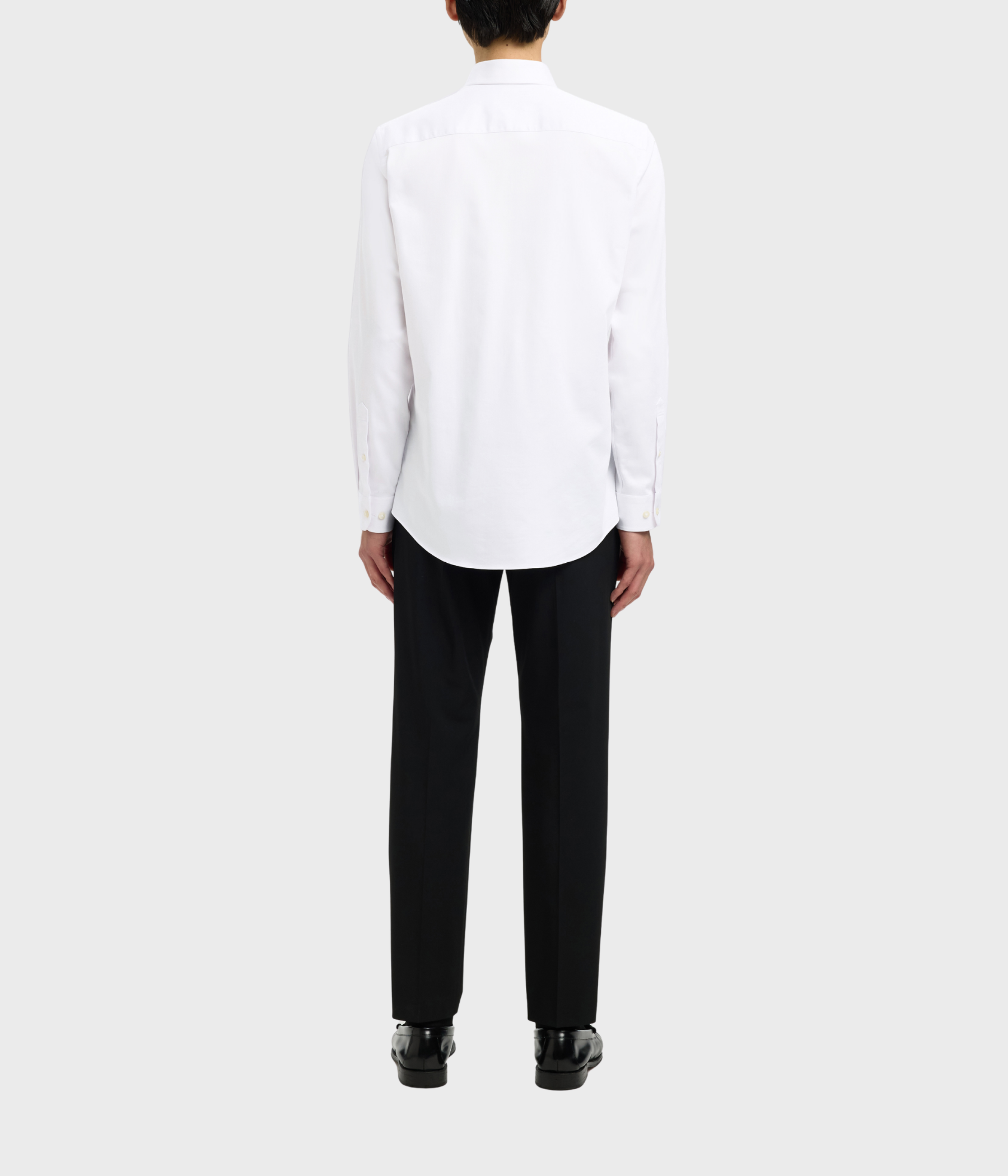 Slhslim-Performance Shirt Ls Noos. (Bright White) - D.O. Design Only