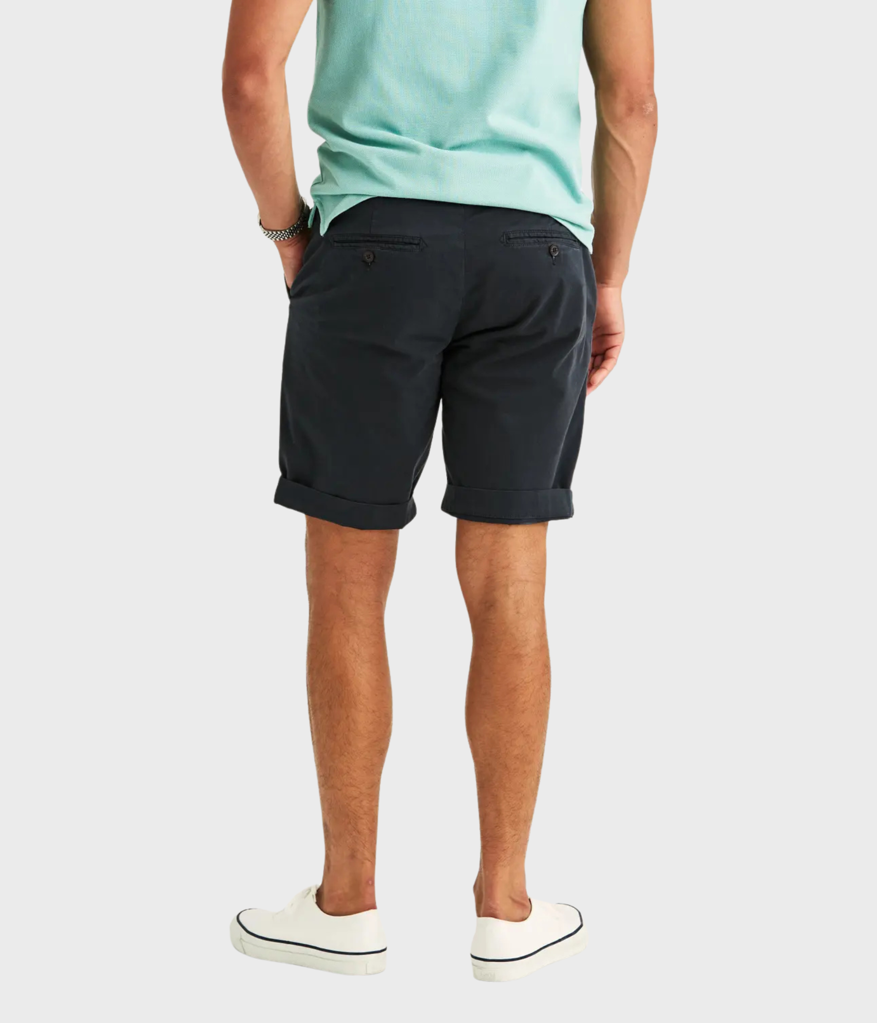 Jeffrey Summer Chino Shorts 10" (62 Blue)