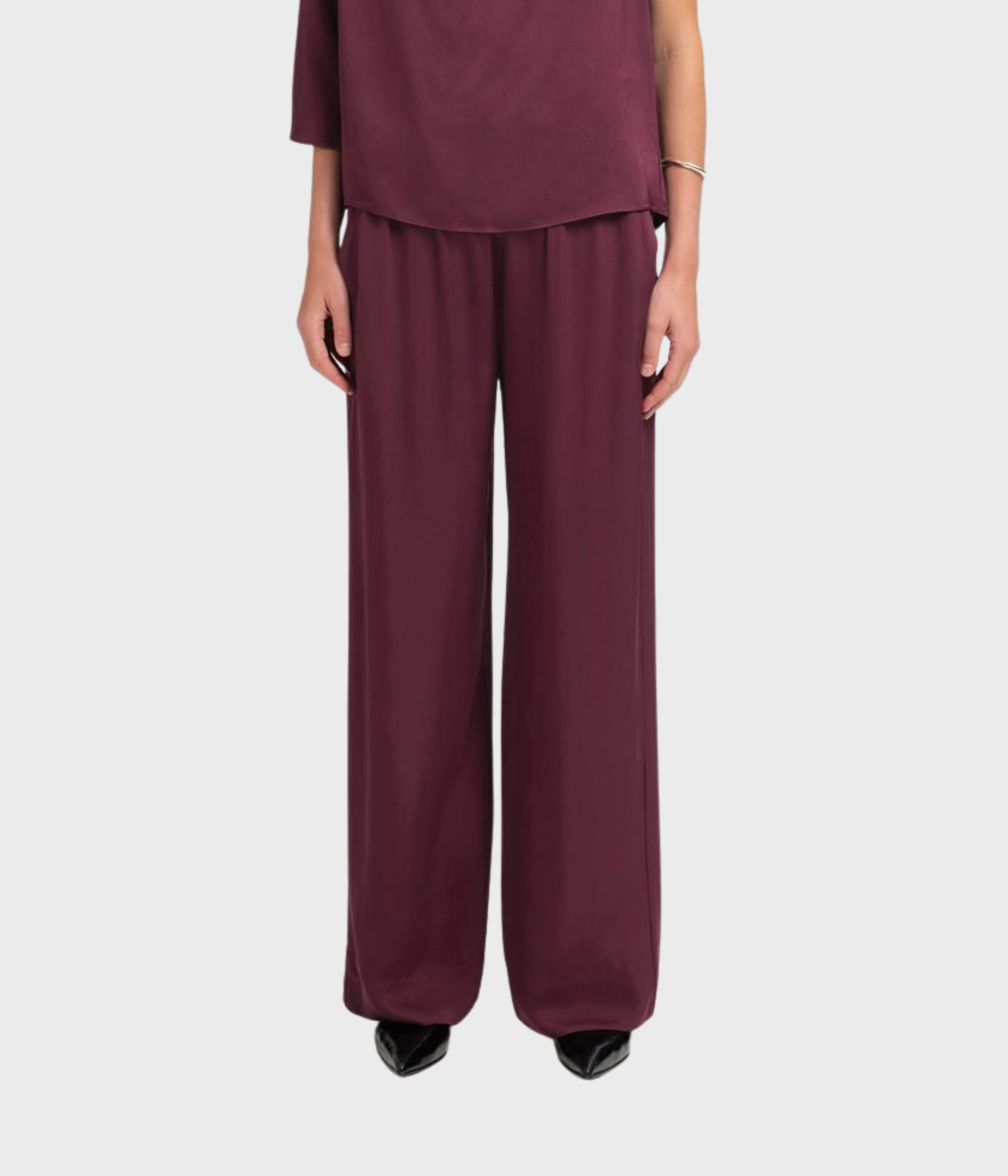 SLFLAURINA MW WIDE PANT B. (Fig)
