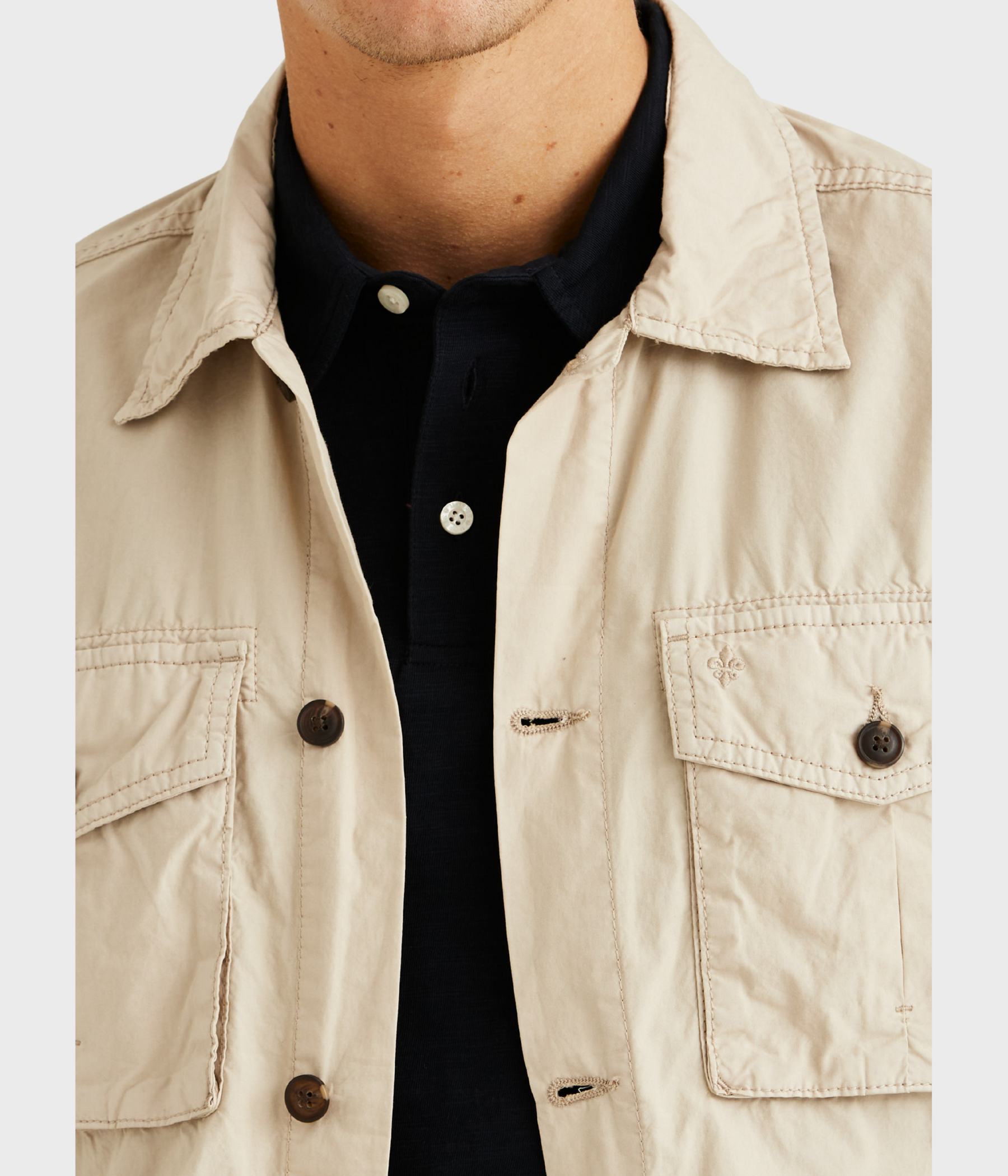 Harrison Lt Shirt Jkt (05 Khaki)
