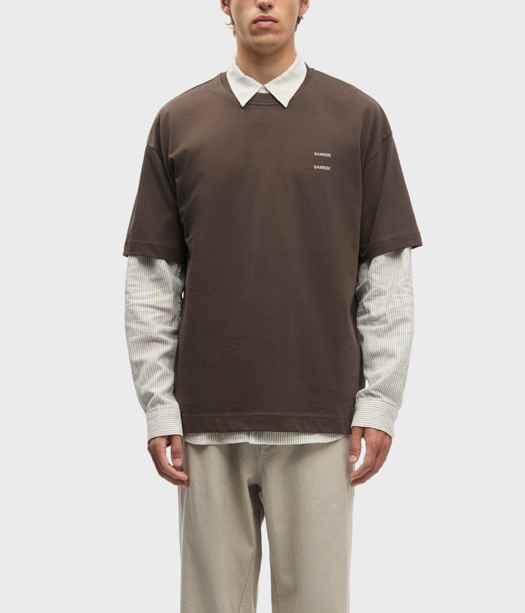 Joel T-Shirt 11415. (190812TCX Turkish Coffee)