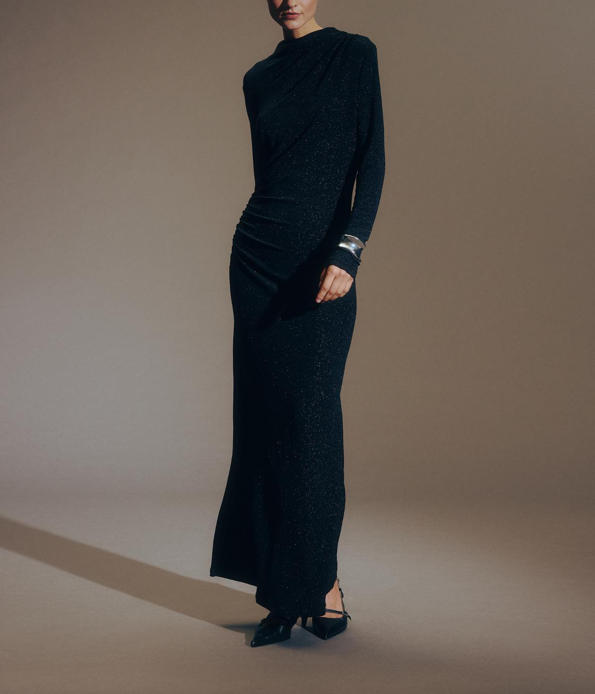 Slwnori Ls Long Dress (Black)