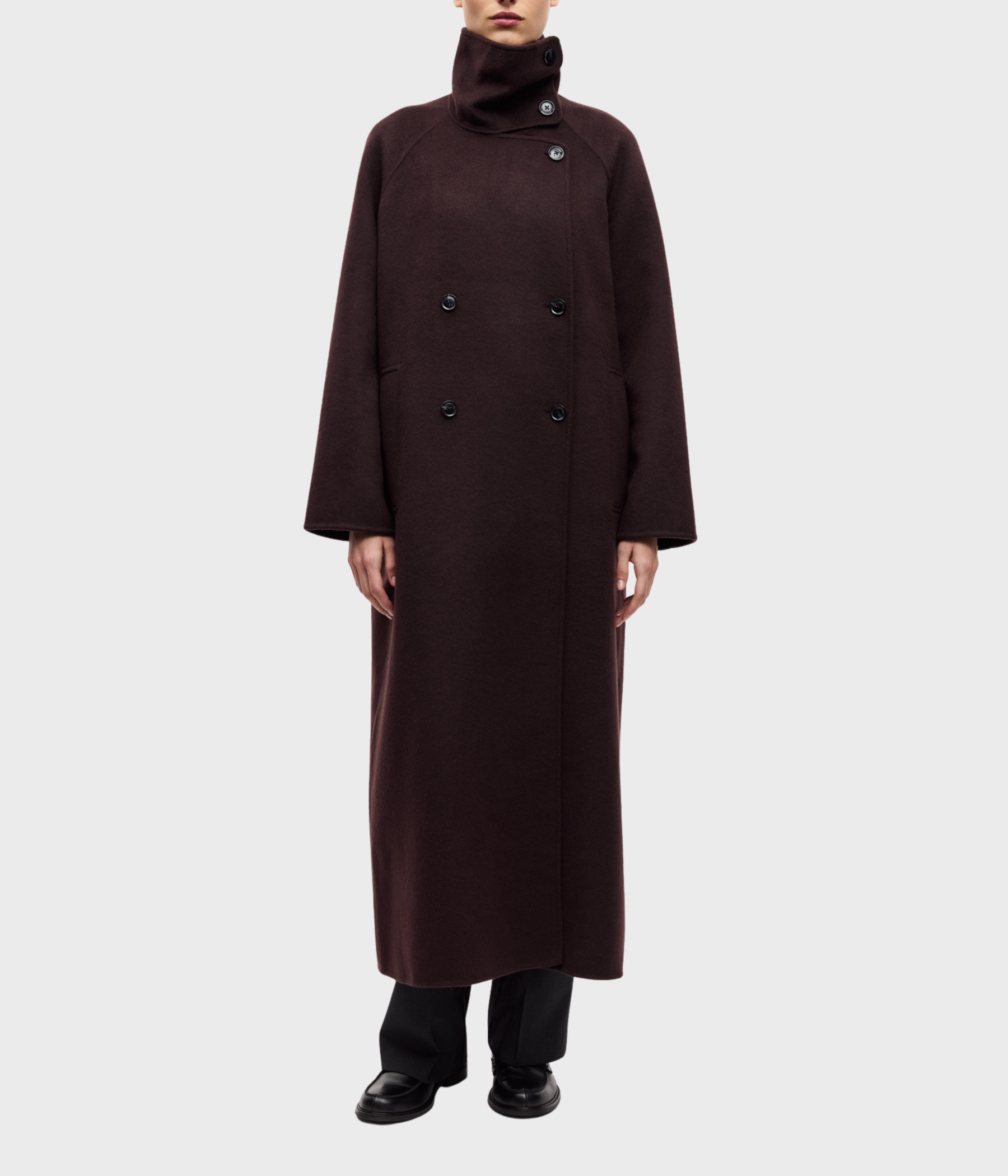 Sahanne Coat 15772 (191111TCX Black Coffee)