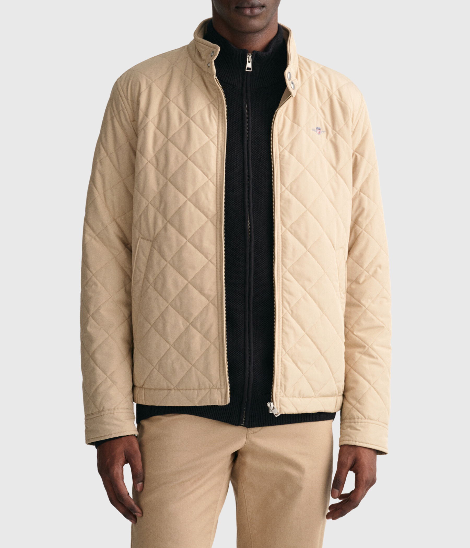 QUILTED WINDCHEATER (277DRY SAND)