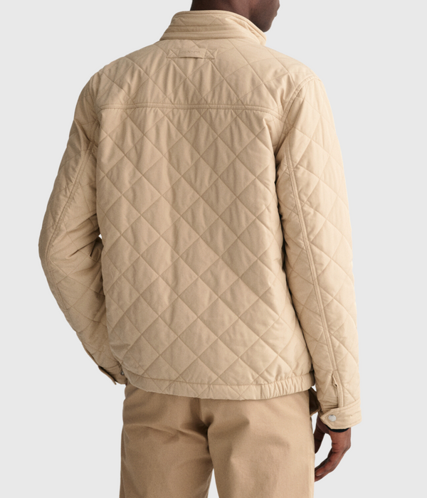 QUILTED WINDCHEATER (277DRY SAND)