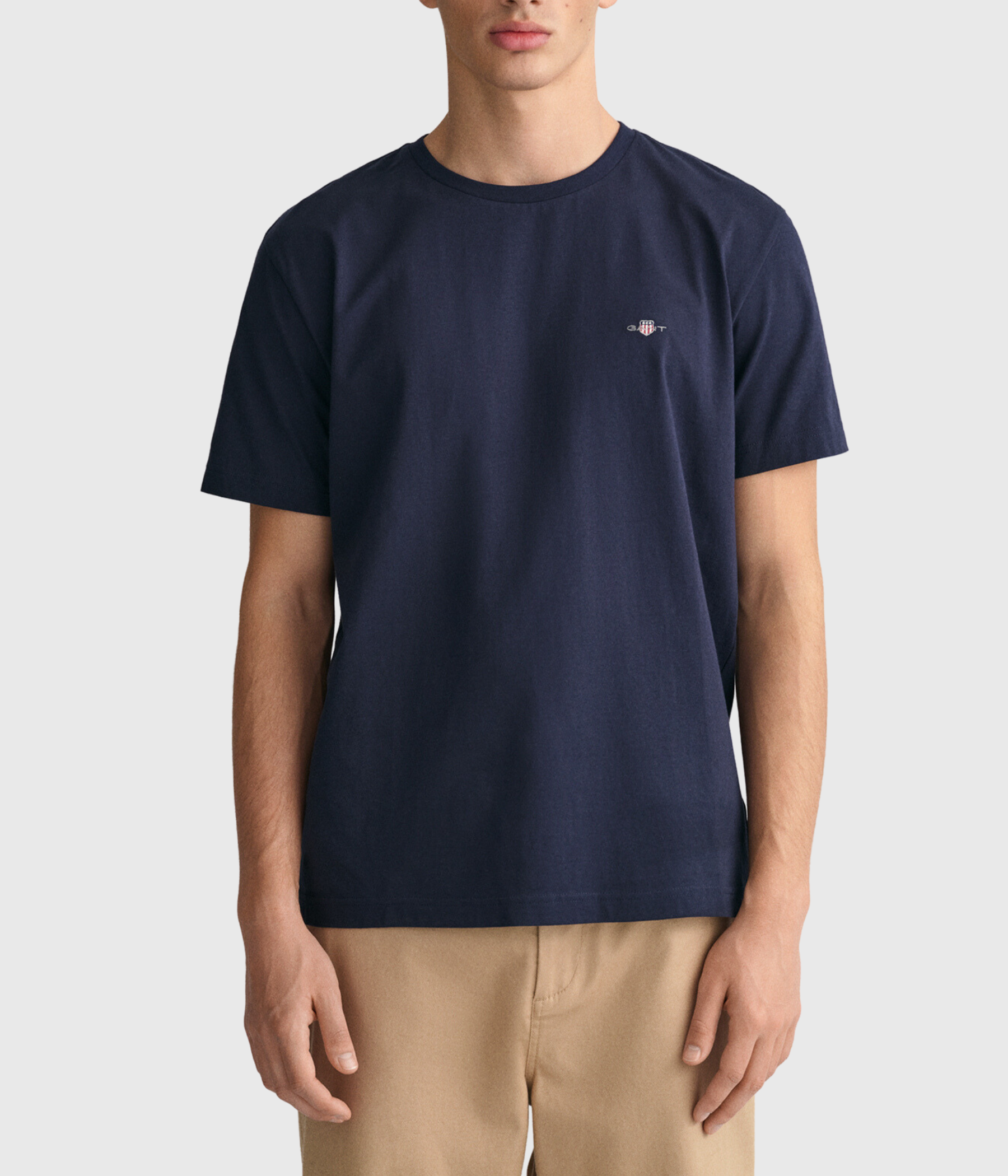 REG SHIELD SS T-SHIRT (433EVENING BLUE)