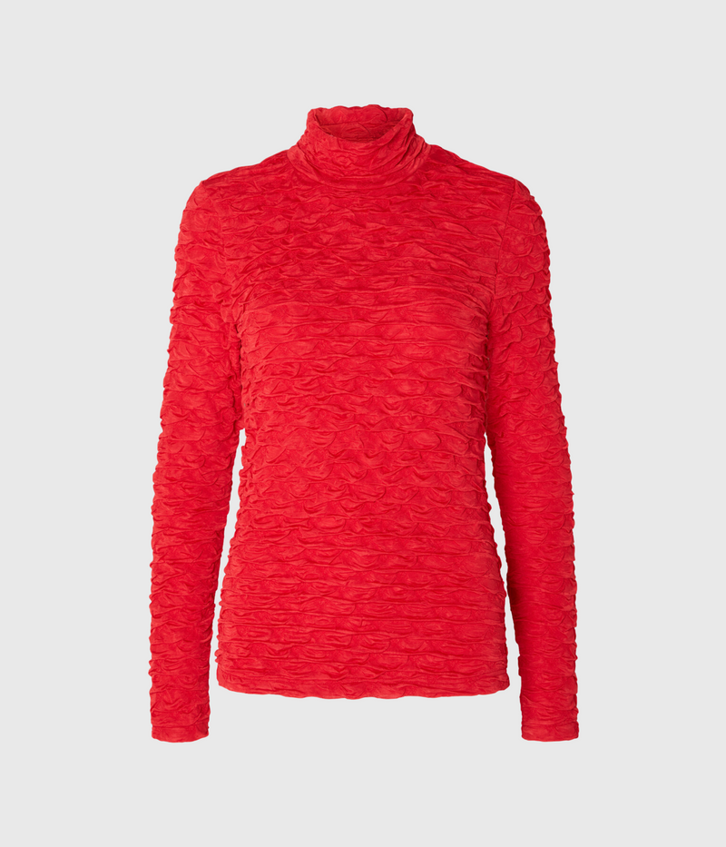 SLFNANCY LS ROLL NECK TOP (Ski Patrol)