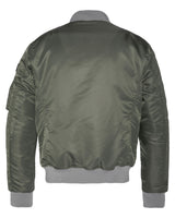 Jacket Bomber Schott Nylon Eco (Sage Kaki)