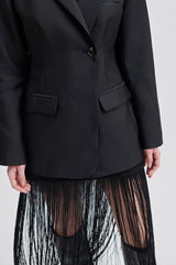 Fringe Skirt (8001 Black)