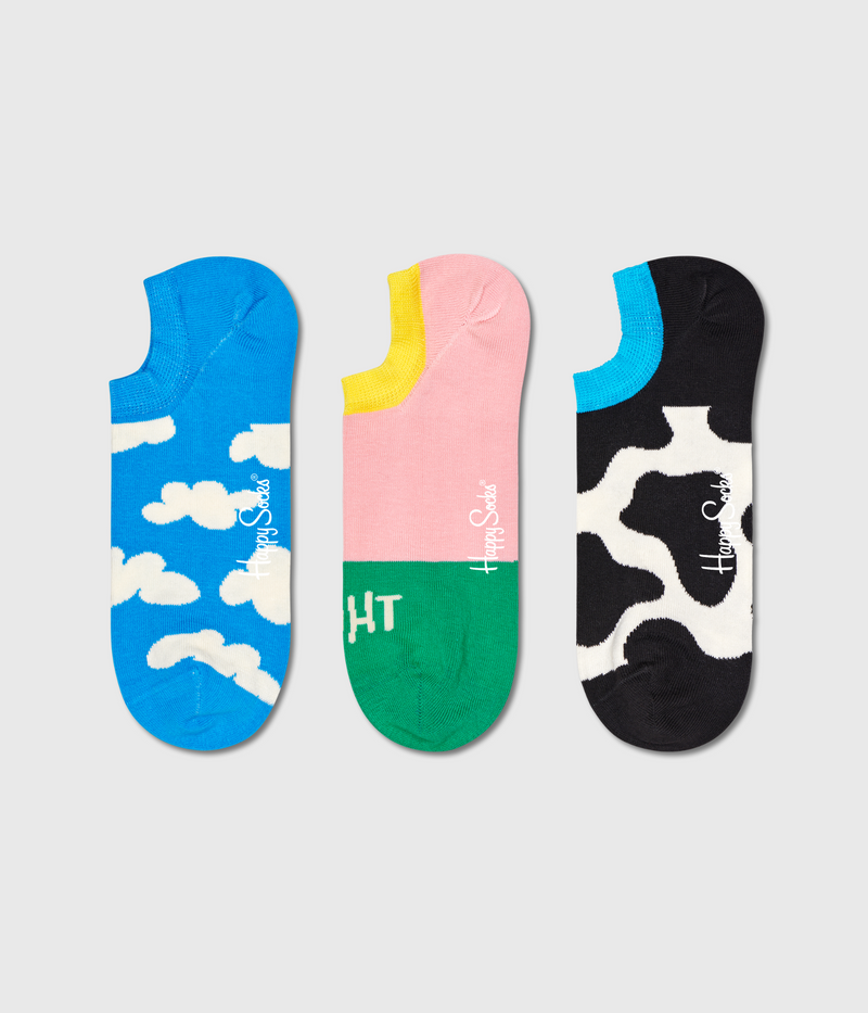 3-Pack Summer Day No Show Sock (6000)