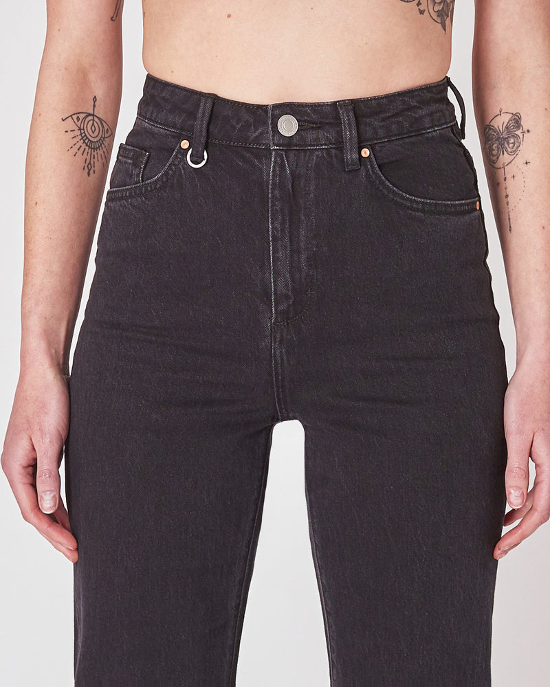 svarta jeans med hög midja NEUW FEMALE
