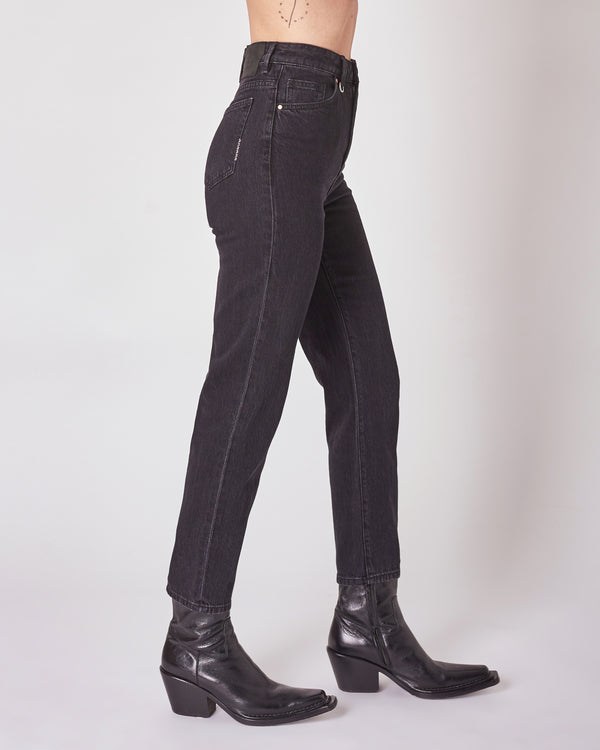 svarta jeans med hög midja NEUW FEMALE