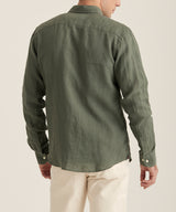 Douglas BD Linen Shirt LS (76 Olive)