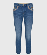 smala jeans från mos  mosh med glittriga detaljer