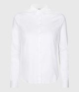 klassisk vit skjorta i skönt material från mos mosh