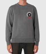 grå crewneck herr