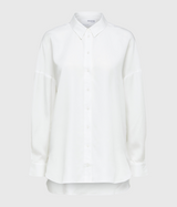 Långärmad vit skjorta från Selected Femme