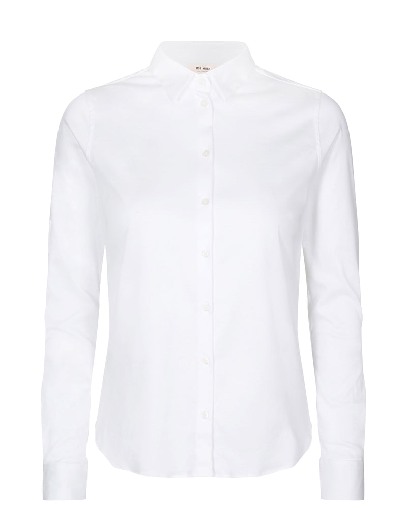 Tina Jersey Shirt (101 white) - D.O Design Only
