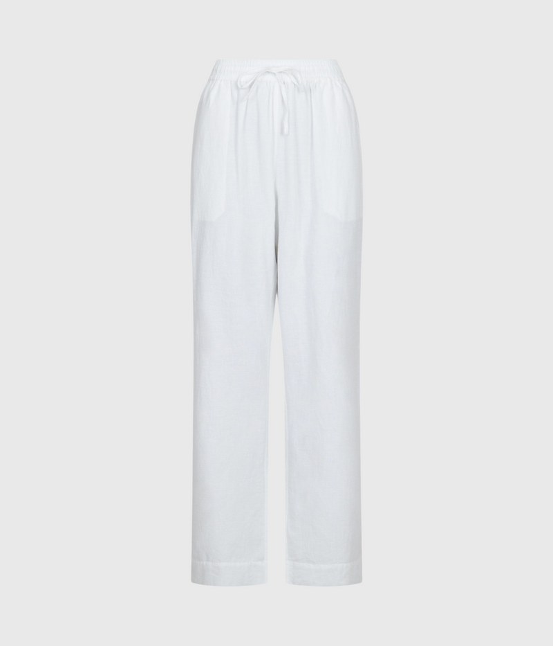 Sonar Linen Pants (120 White)