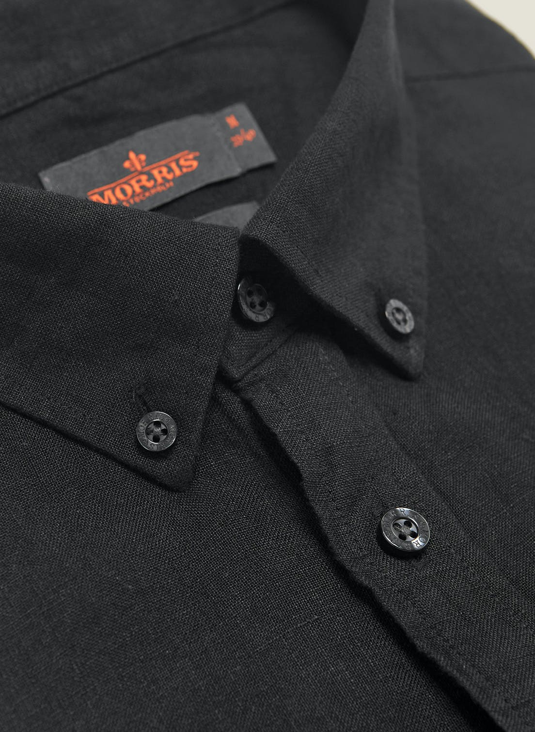 Douglas BD Linen Shirt LS (99 Black)