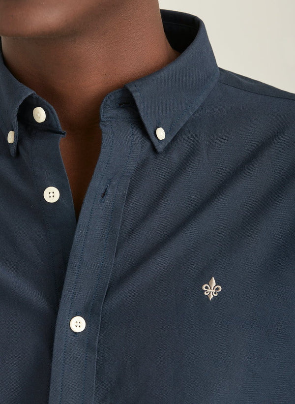 Oxford Button Down Shirt (60 Navy)